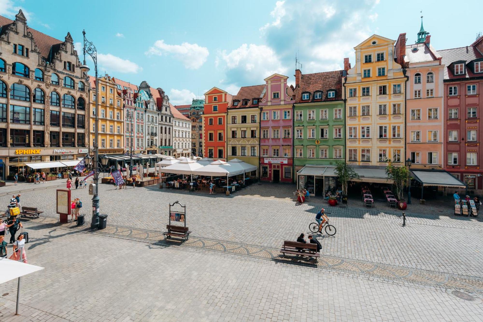 Neatspace - Apartament Z Widokiem Na Rynek Daire Wroclaw Dış mekan fotoğraf